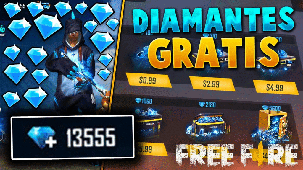 Diamantes gratis en FreeFire - Imagen 1 This image has an empty alt attribute; its file name is image-24-1024x576.png