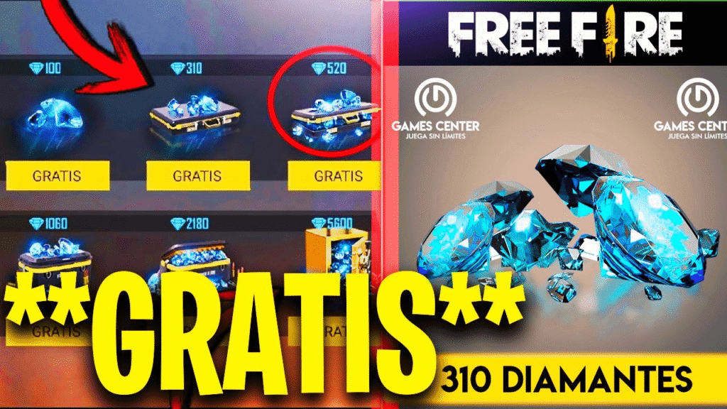 Diamantes gratis en FreeFire - Imagen 2 This image has an empty alt attribute; its file name is image-25-1024x576.png