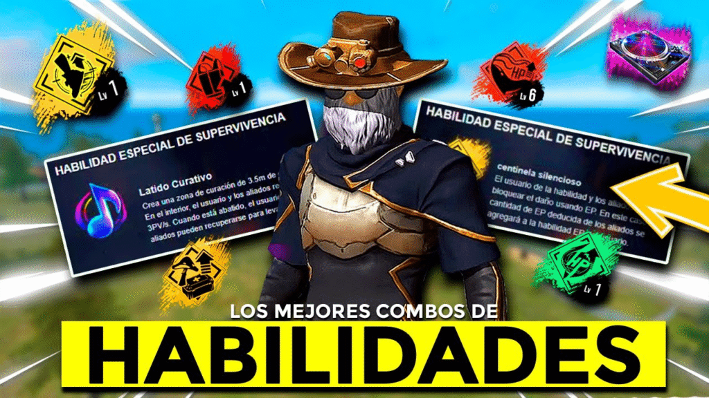 Mejores Combos de Habilidades para BR - Imagen 2 Artículos sobre Free Fire en ofhost.xyz- Mejores Combos de Habilidades para BR