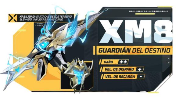 Artículos sobre Free Fire en ofhost.xyz- XM8 Evolutiva: El regreso a Free Fire